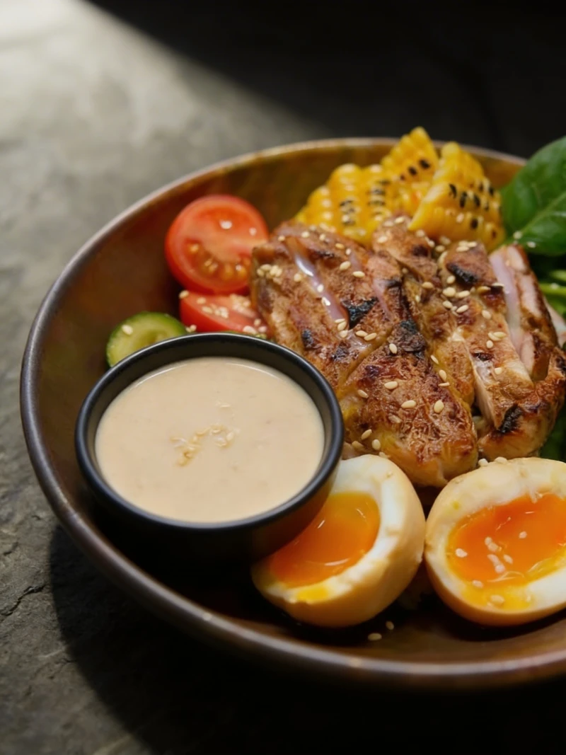 Боул с курицей тандури