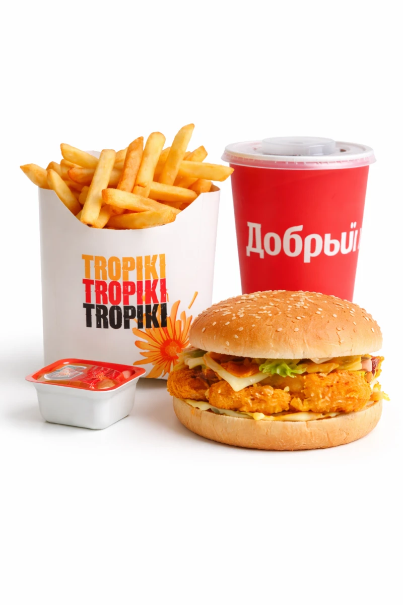 Комбо "Чикен бургер"
