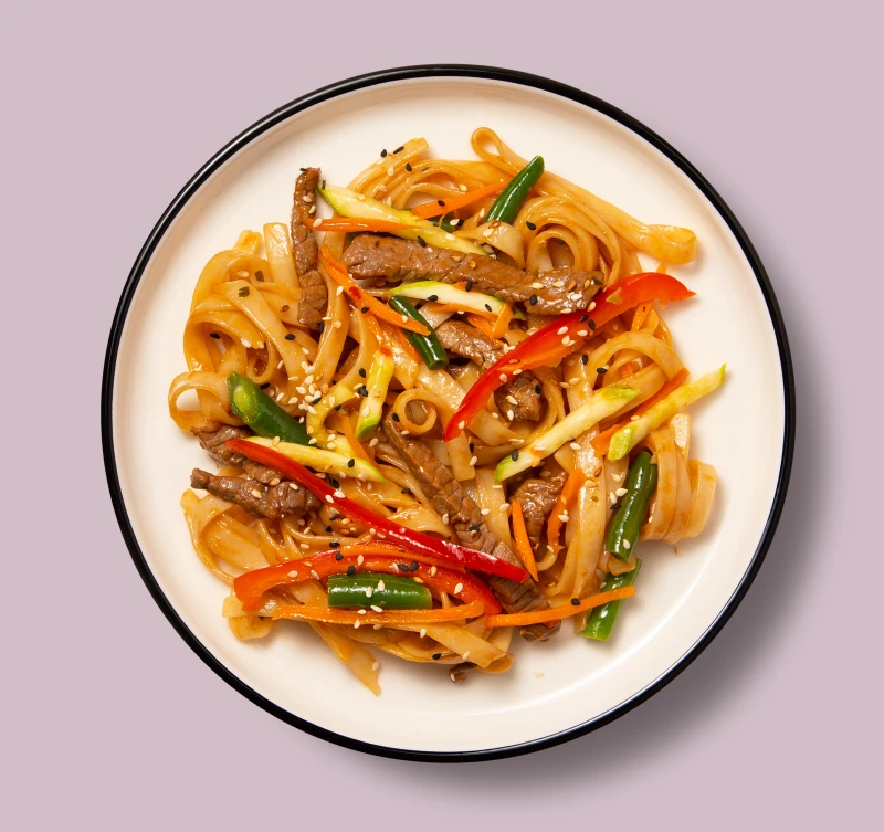 WOK С ГОВЯДИНОЙ