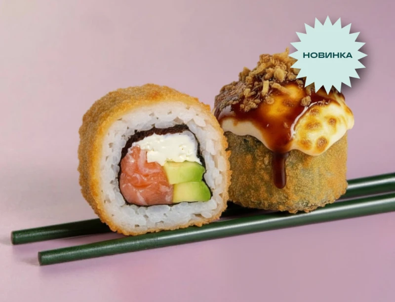 ЗАПЕЧЁННЫЙ С КОПЧЁНЫМ ЛОСОСЕМ КРАНЧ