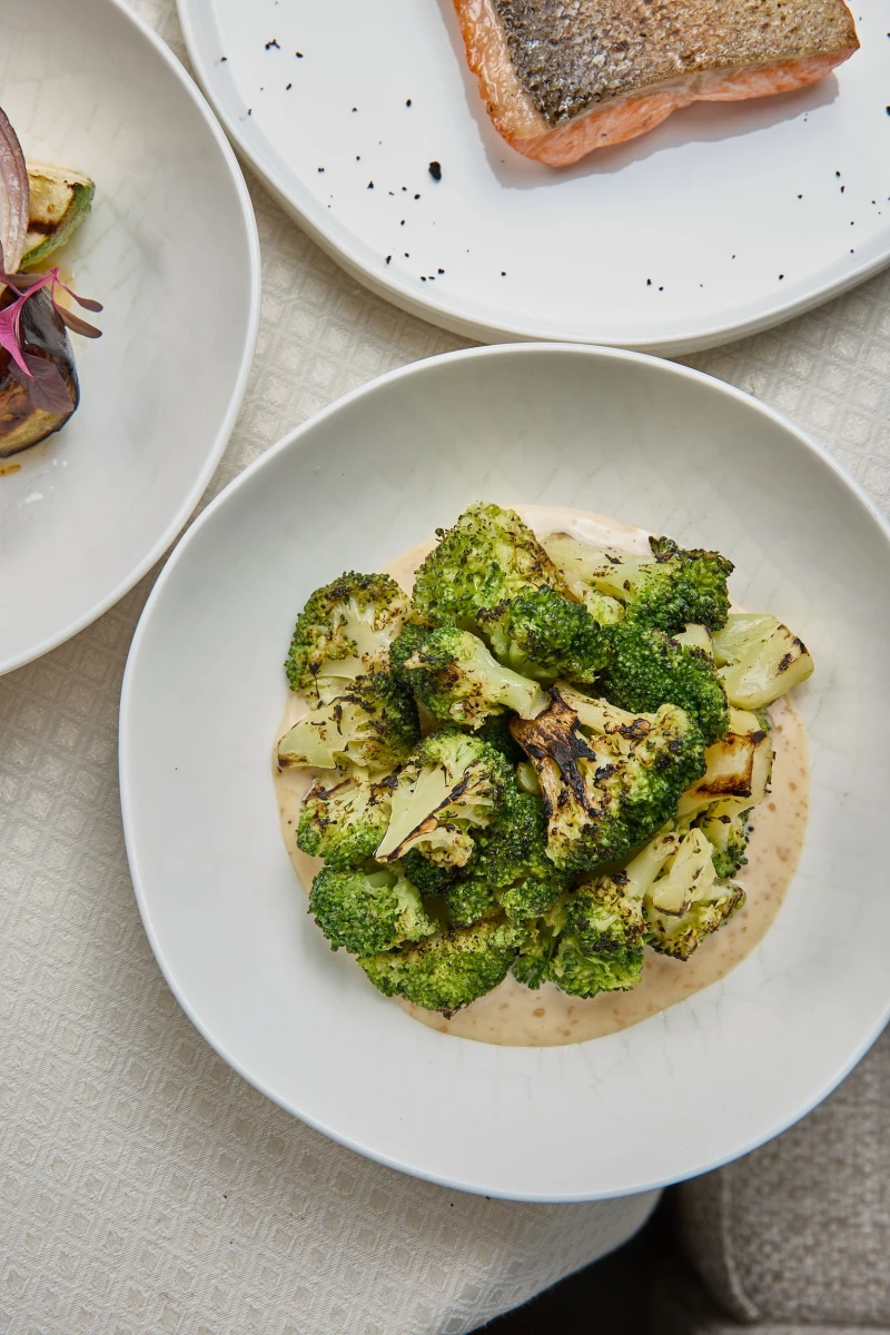 Брокколи на огне