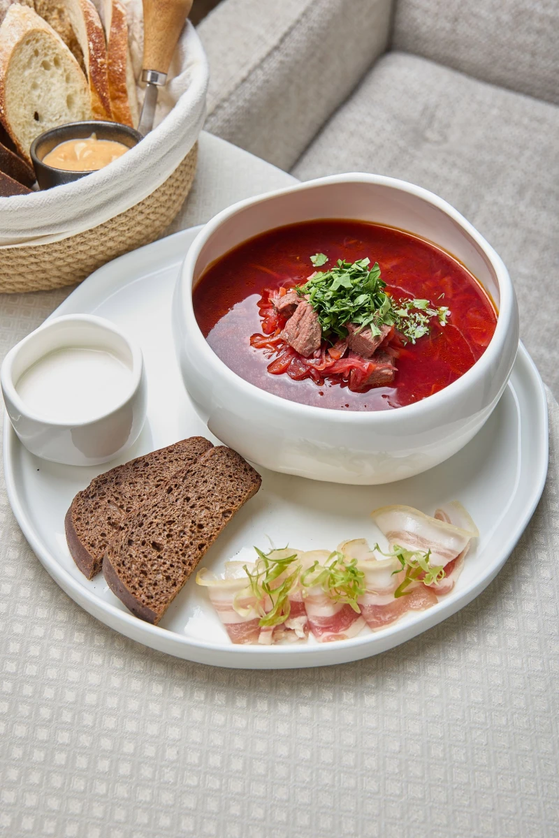 Борщ с говядиной