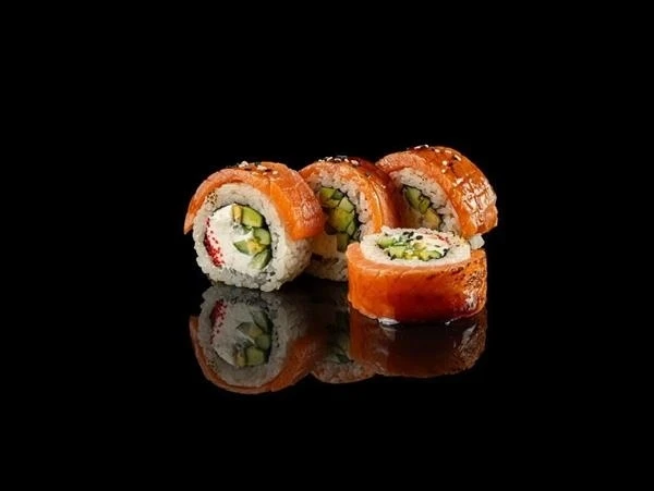 Татаки лосось терияки