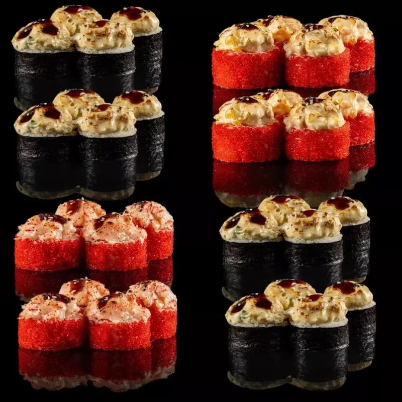 Сет запеченный