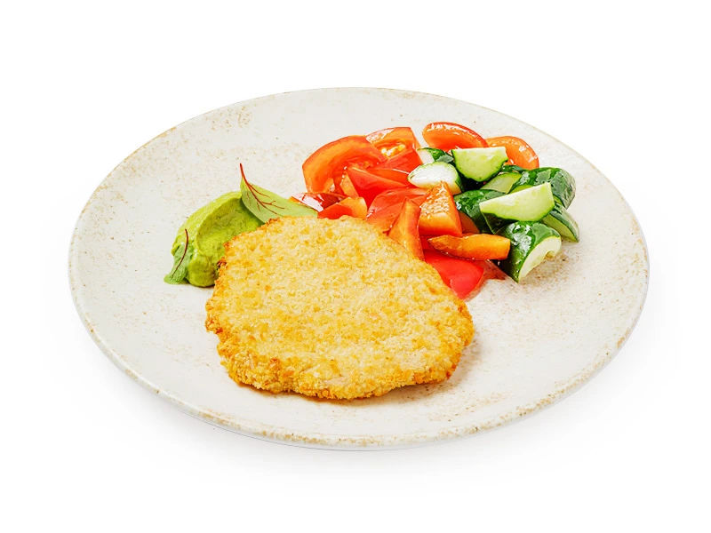 Шницель куриный с выбором гарнира