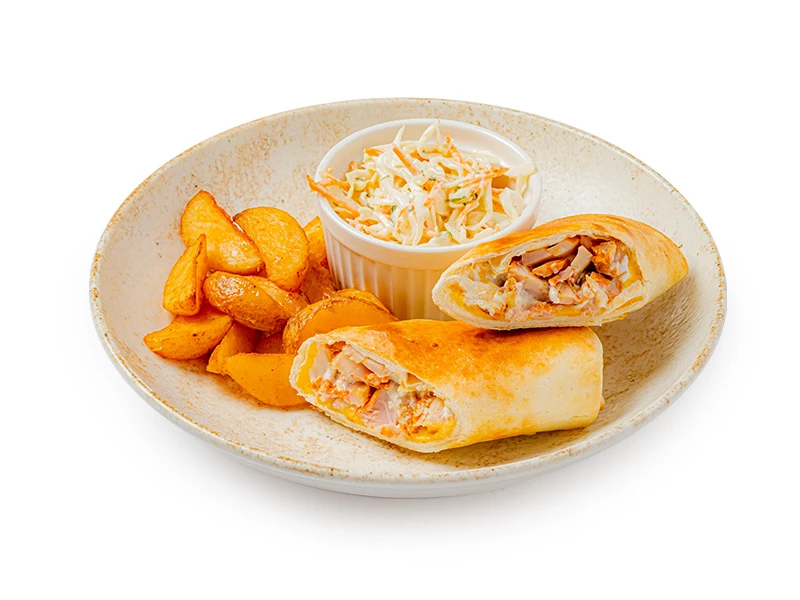 Тостада с курицей