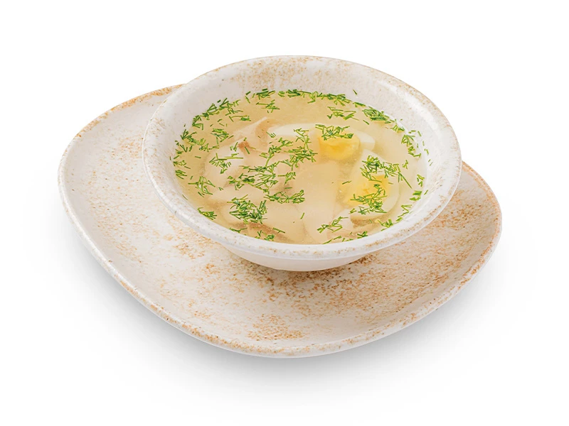 Бульон с филе индейки