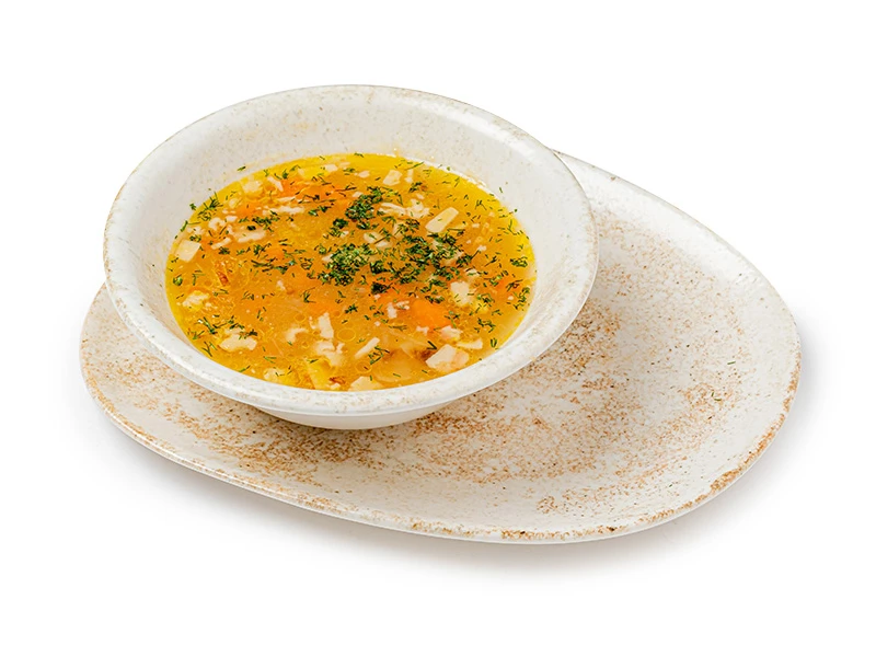 Домашний суп с фрикадельками