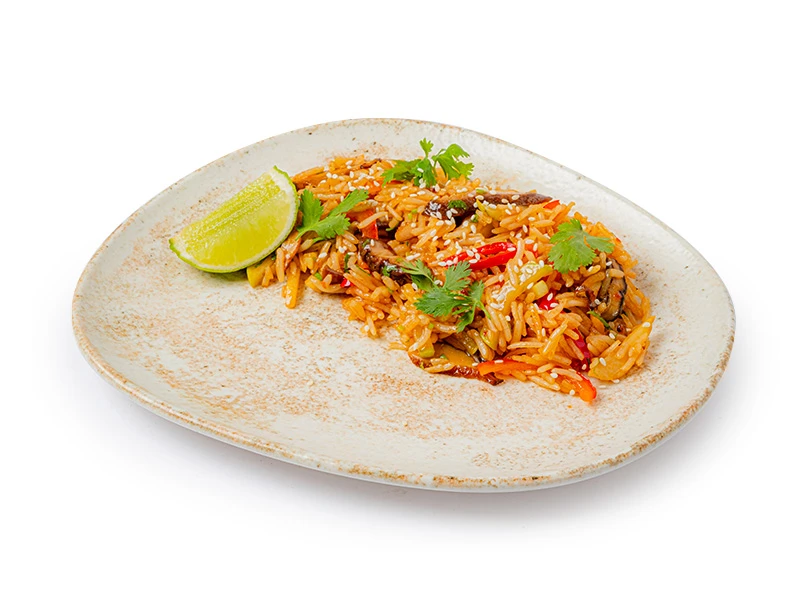 Рис в азиатском стиле