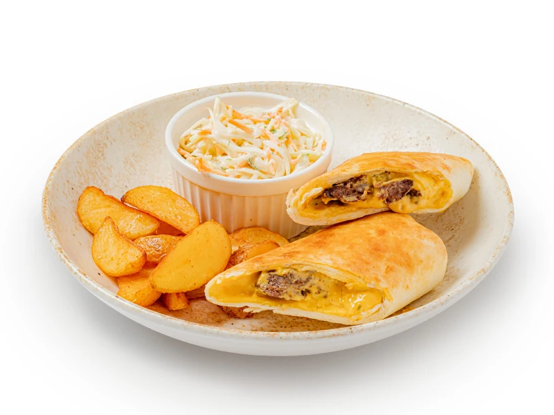 Тостада с говядиной