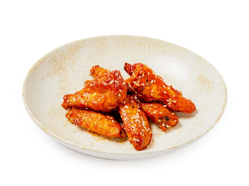 Крылышки в соусе Терияки с кунжутом