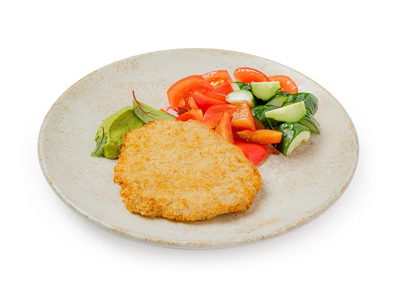 Шницель куриный с выбором гарнира