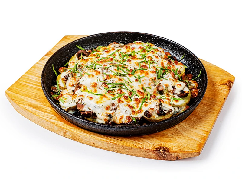 Запеченная свинина в сливочном соусе