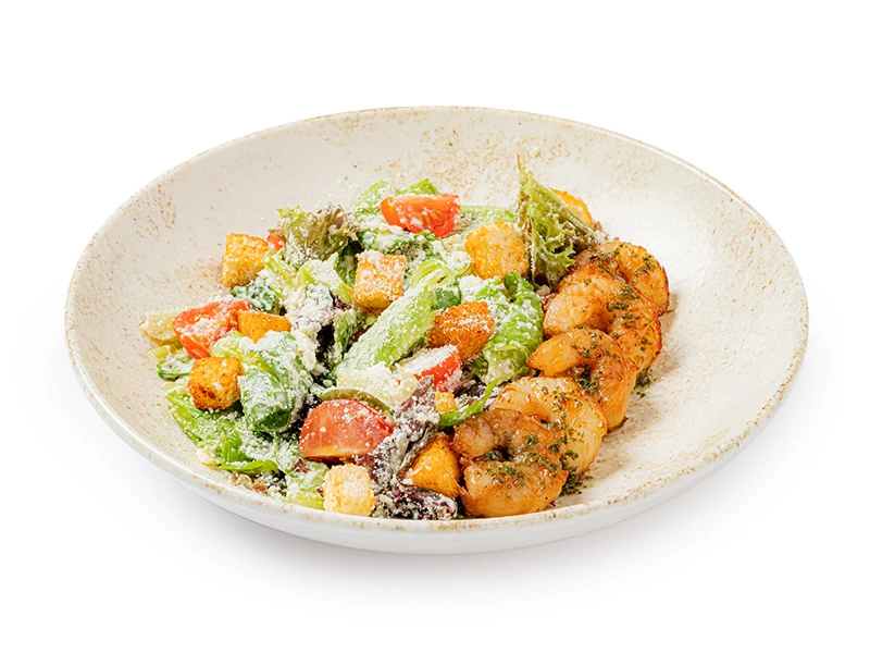 Цезарь с креветками