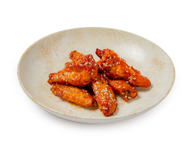 Крылышки в соусе Терияки с кунжутом