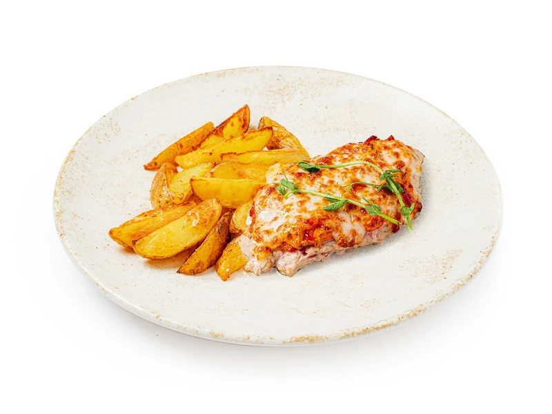 Свинина по-римски с выбором гарнира