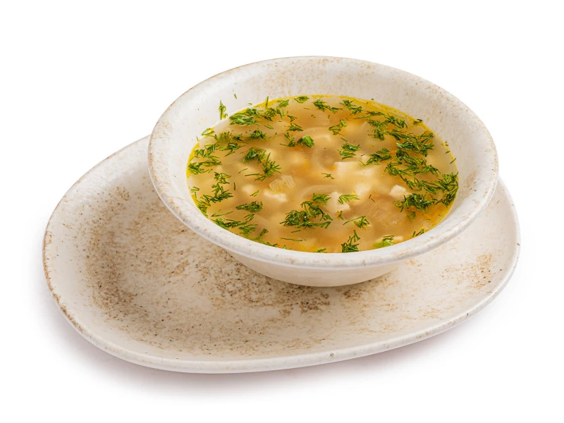 Фасолевый суп с курицей