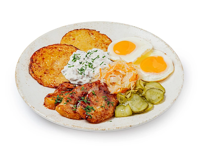 Беларуский завтрак