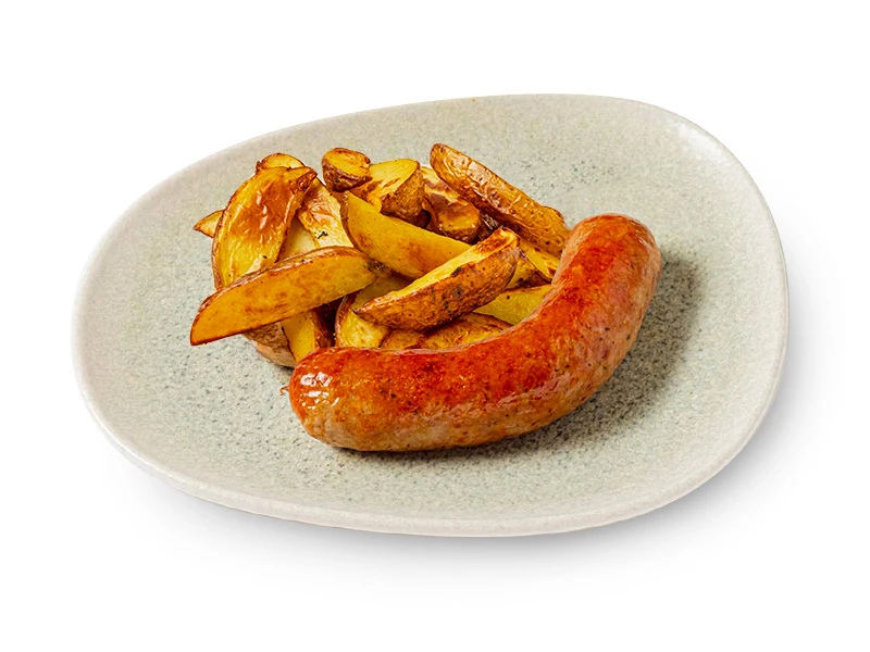 Колбаска из свинины с выбором гарнира