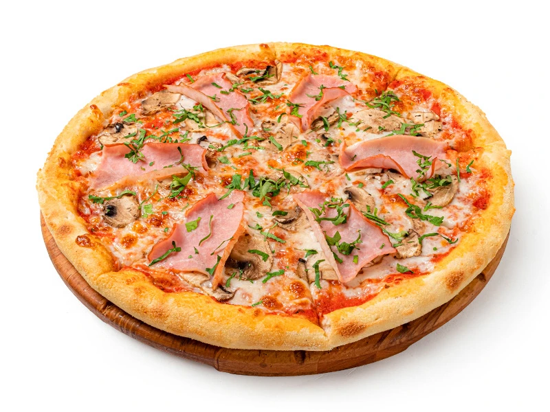 Ветчина и грибы