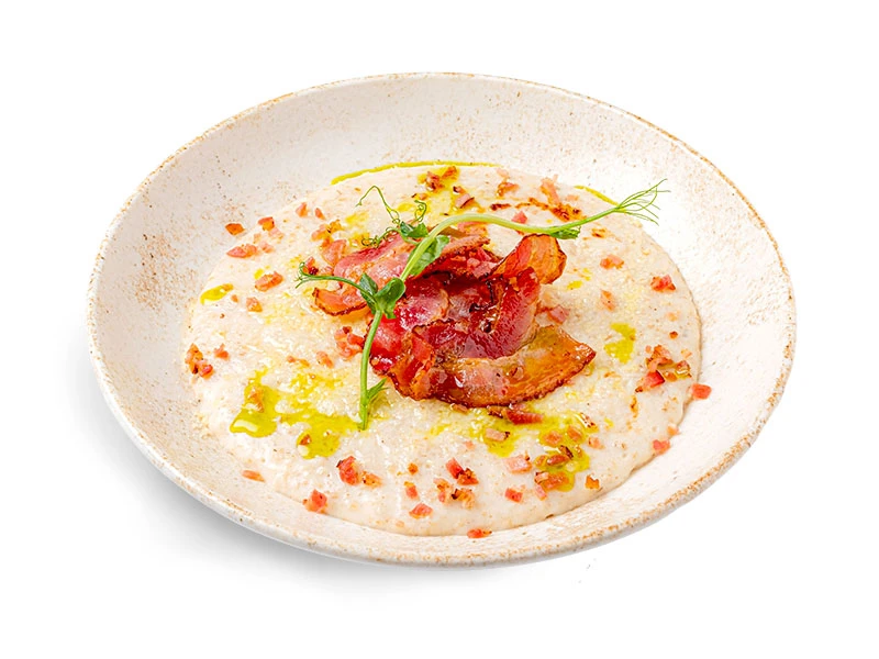 Сырная овсянка