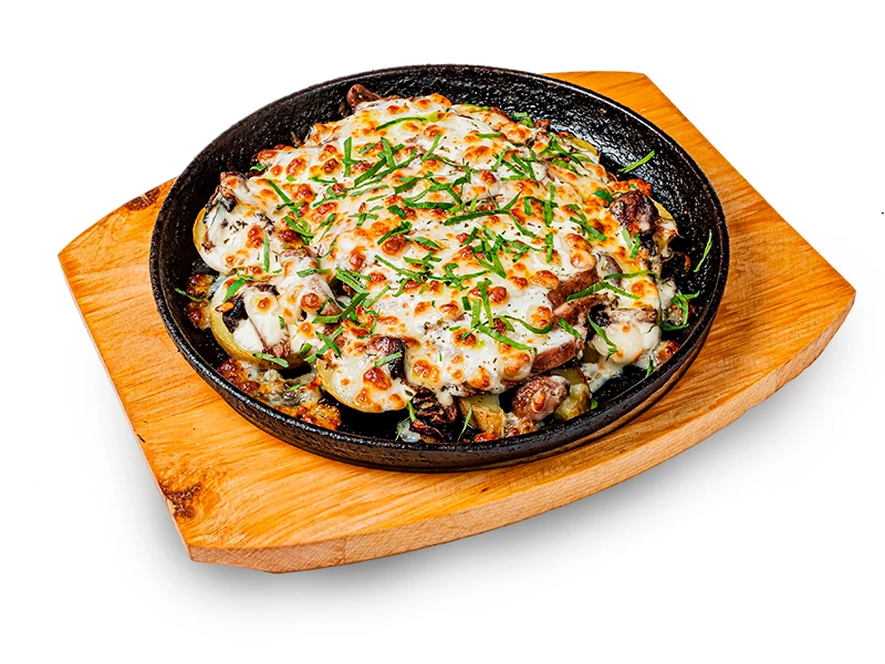 Запеченная свинина в сливочном соусе