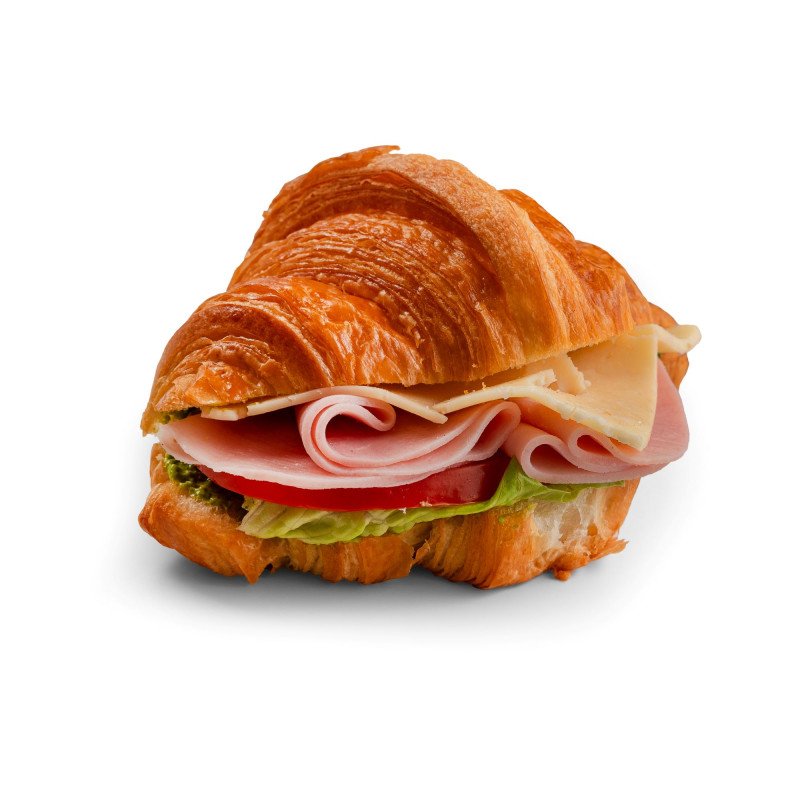 Круассан с ветчиной