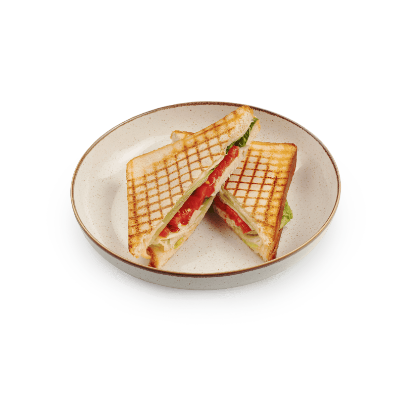 Сэндвич с Курицей на тостовом хлебе