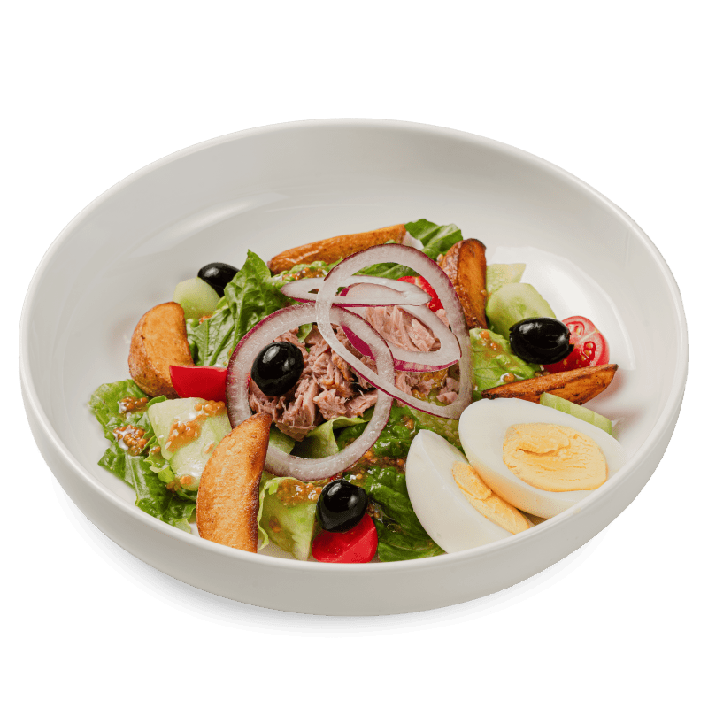 Салат с тунцом