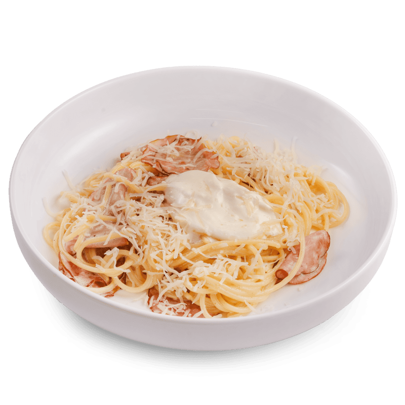 Паста с ветчиной 