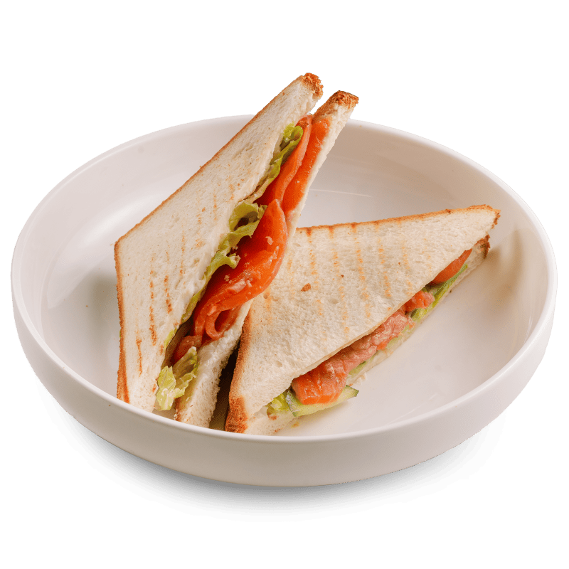 Сэндвич с форелью