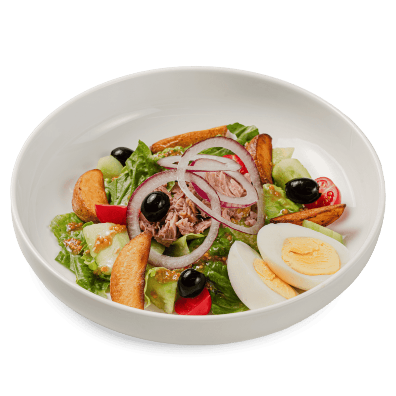 Салат с тунцом