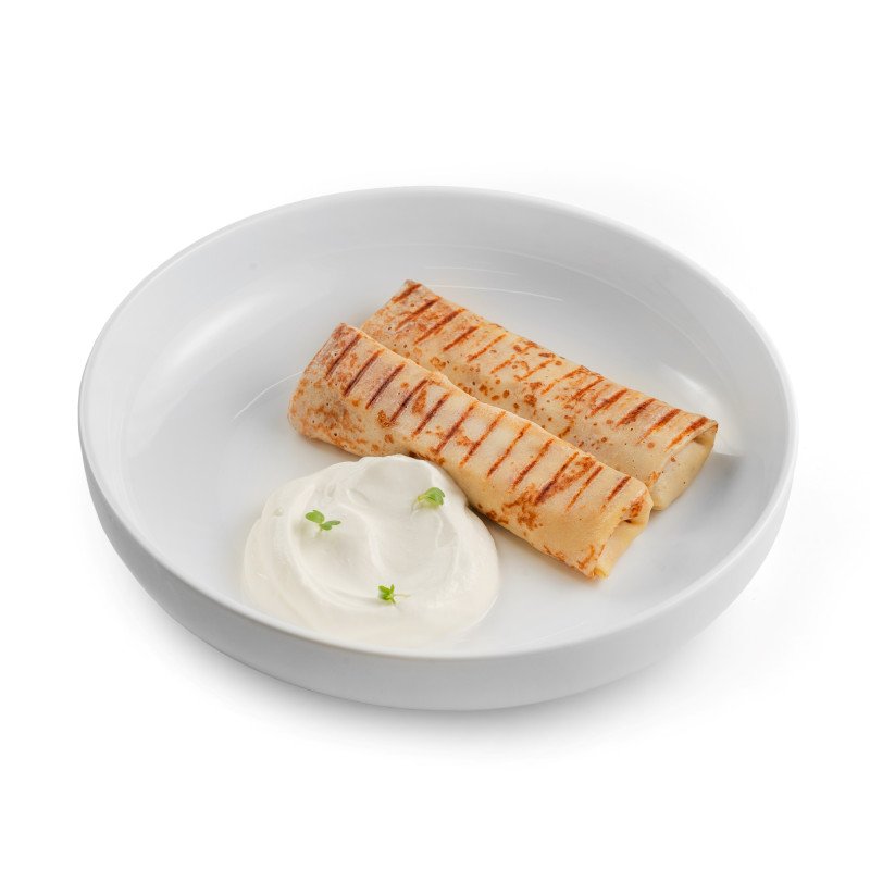 Блинчики с ветчиной