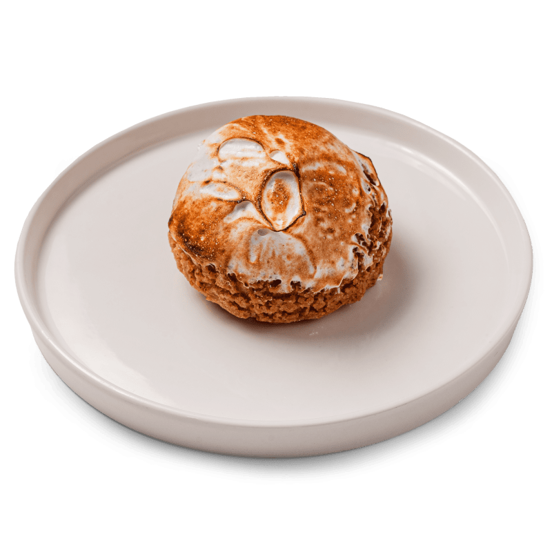 Шу с лимонным курдом 