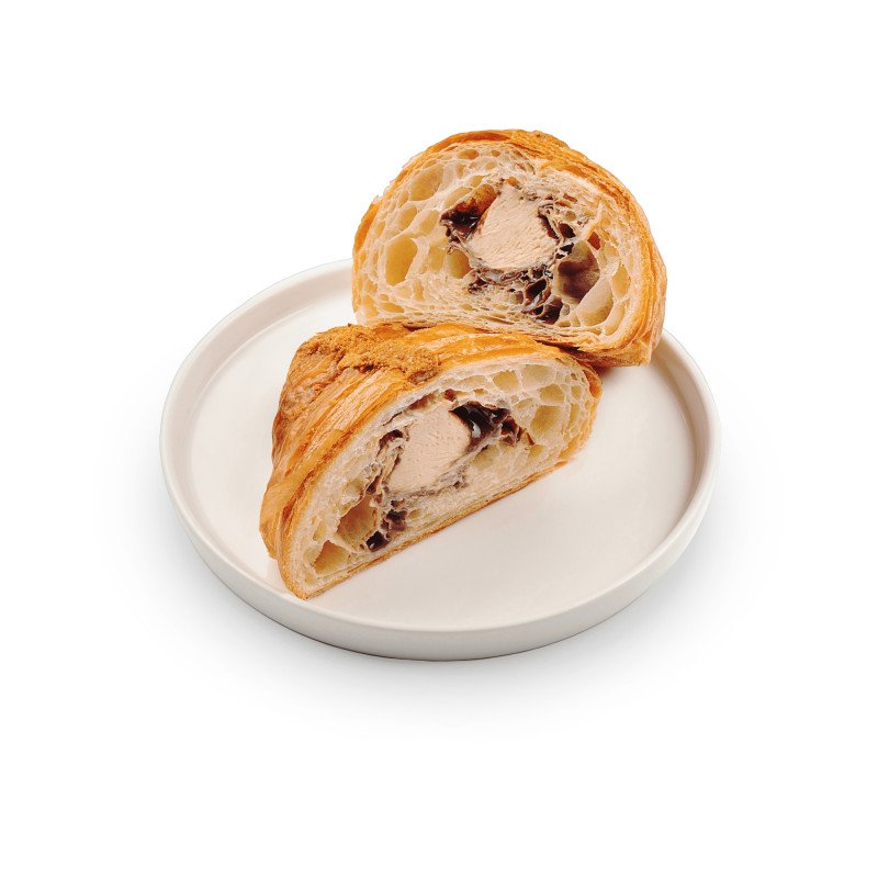 Круассан с домашней нутелой