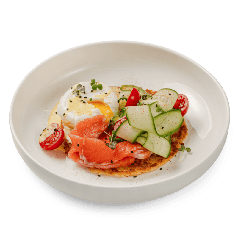 Драник с форелью