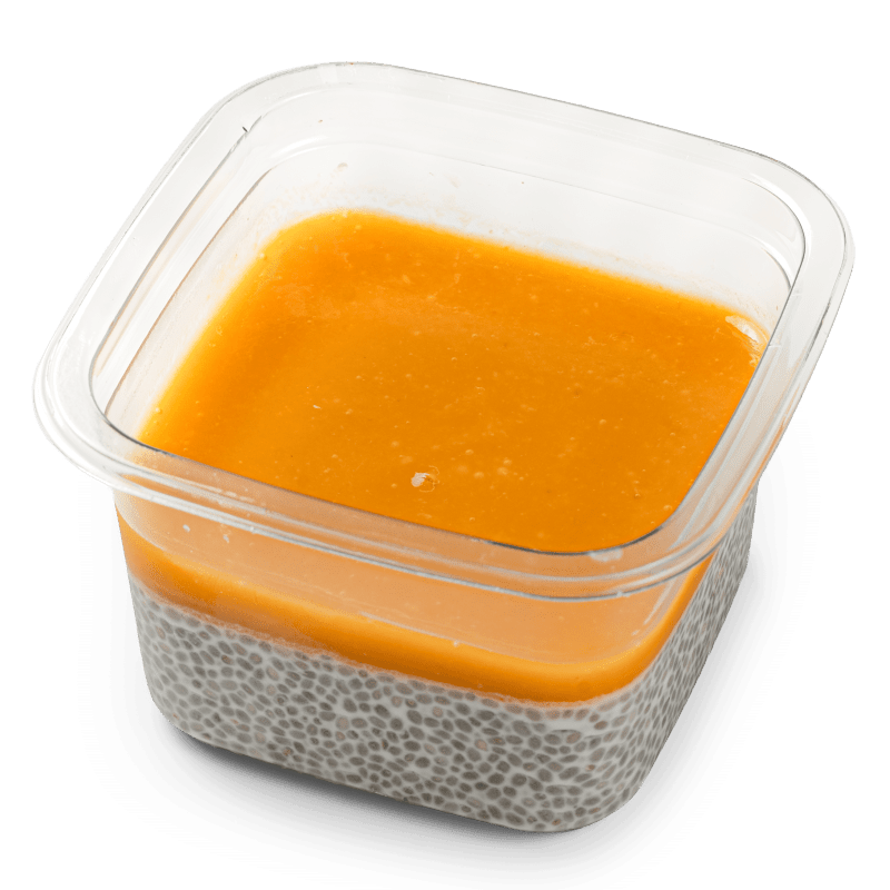 Чиа-пудинг с манго