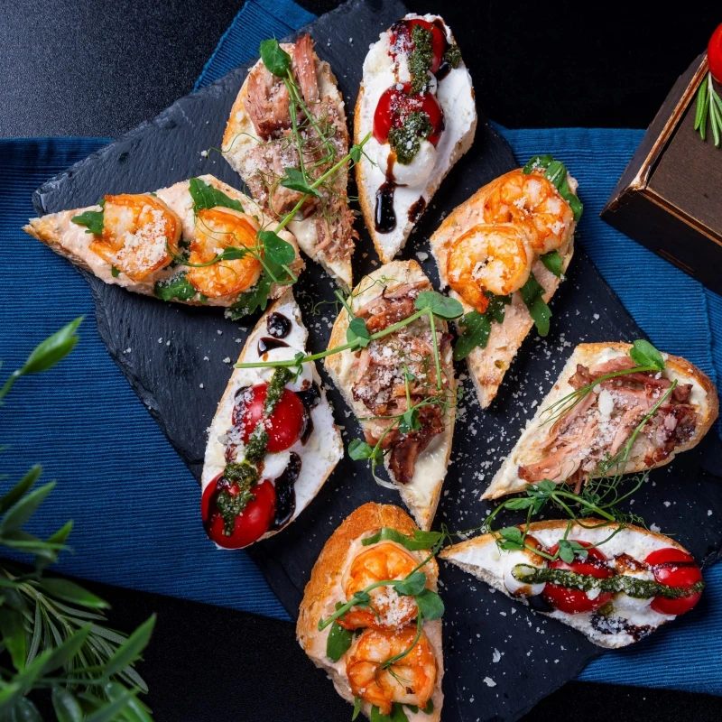 Ассорти брускетт