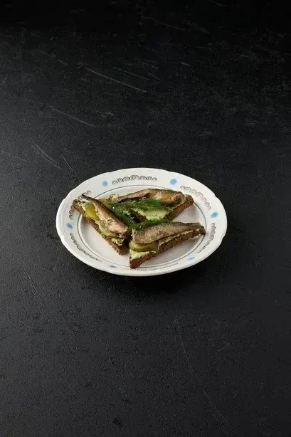 Бутерброды с Шпротами Русская Зима