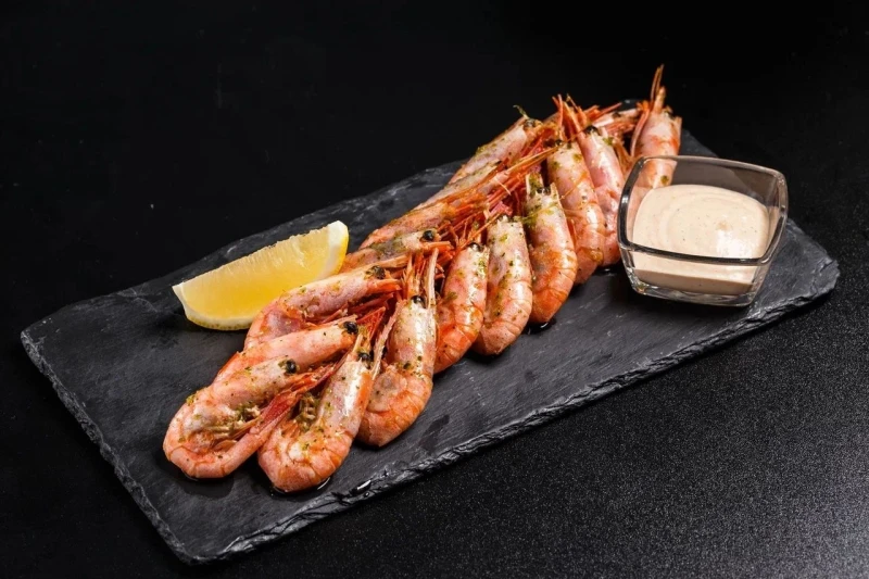 Креветки жареные