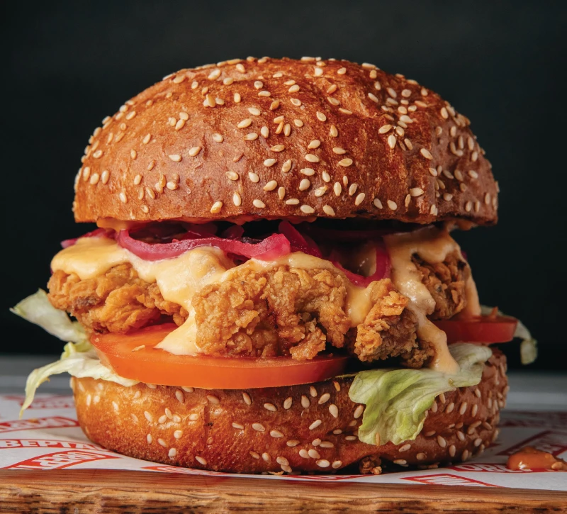 Кентукки чикен бургер 