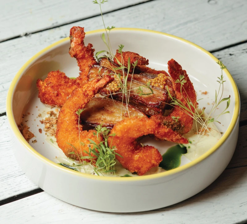 Тигровые креветки фри 