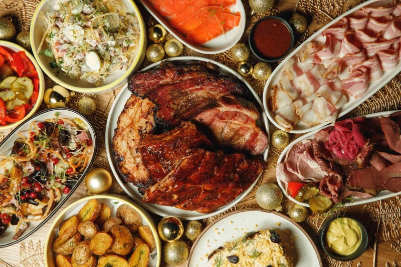 Праздничный стол. Готовый набор продуктов