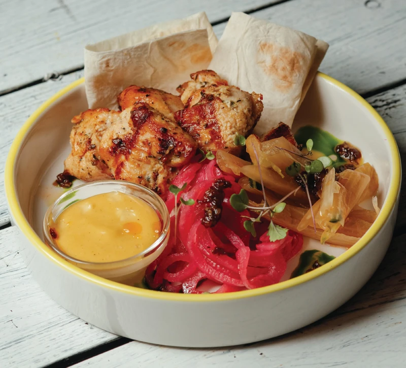 Шашлык из индейки 