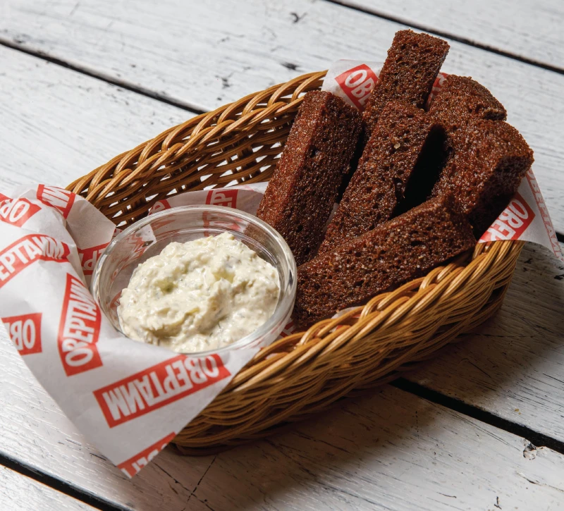 Ржаные гренки