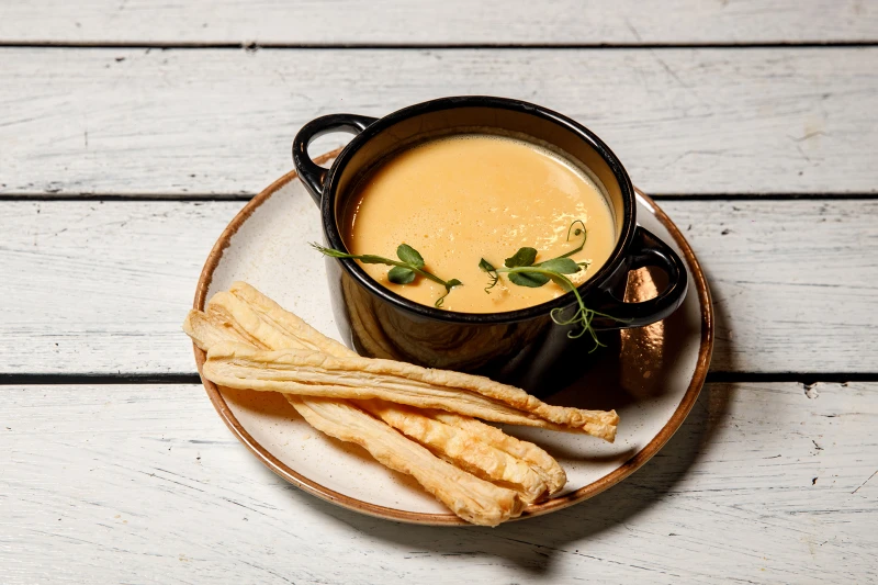 Сырный крем-суп 