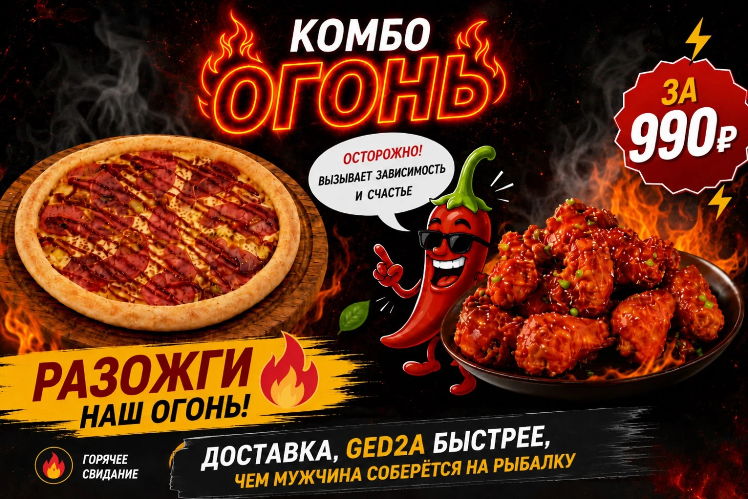 Комбо огонь