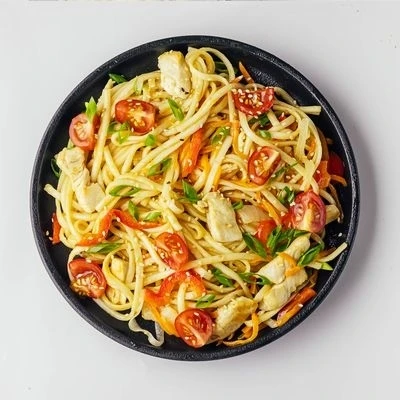 Удон с курицей 