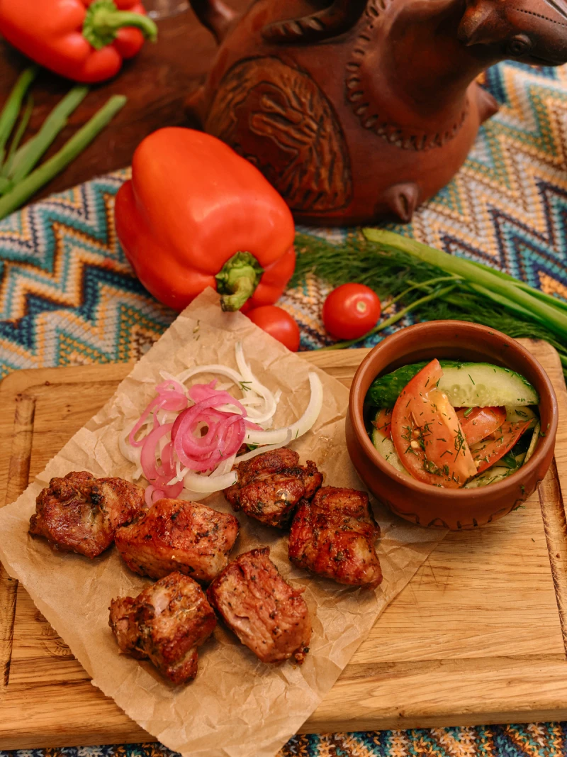 Шашлык из свиной шейки