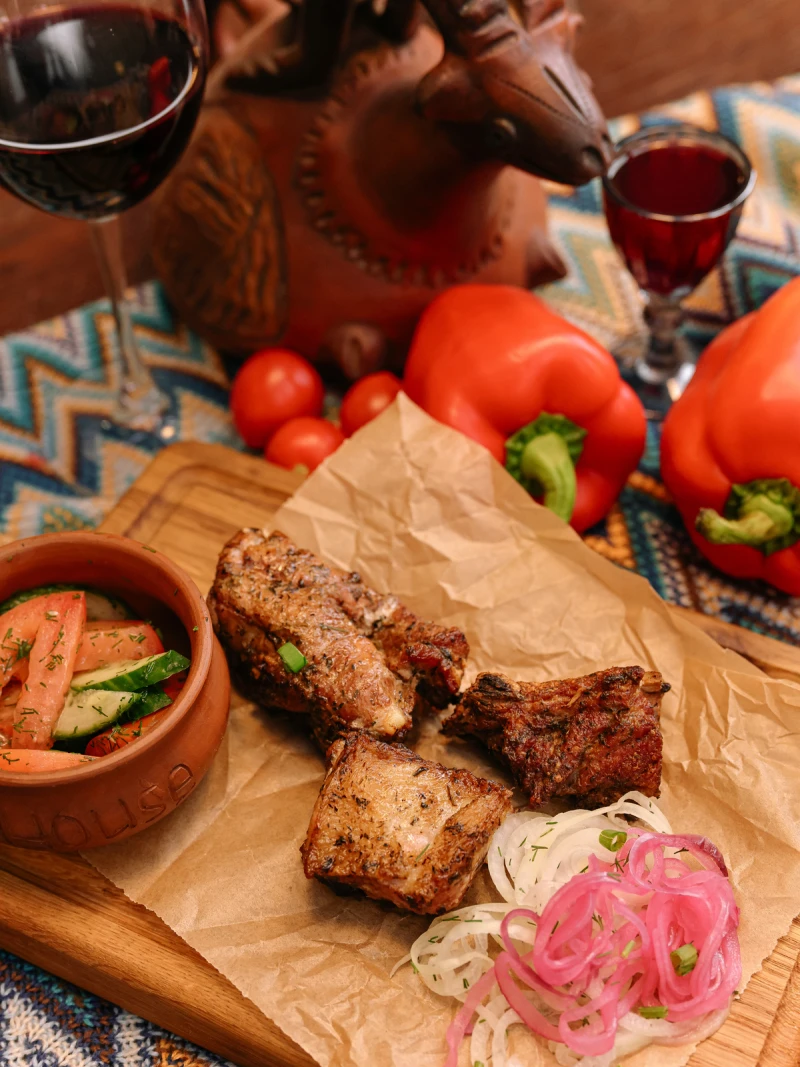 Шашлык из свиных ребрышек